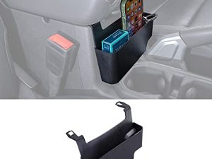 Center Console Hanging Box Compatible with Jeep Wrangler JL/JLU 2018 2019 2020-2022 2023 and Jeep Gladiator JT Truck 2020 2021 2022 2023 Organizer Tray Armrest Storage Accessories (Not for JK/JKU)