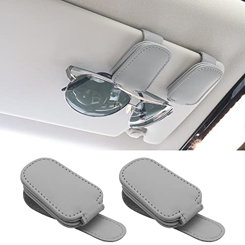 SUNCARACCL 2 Pack Sunglass Holder for Car Visor SUNCARACCL 2 Pack Sunglass Holder for Car Visor