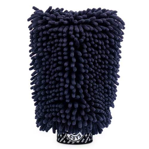 Chemical Guys MIC498 Black Microfiber Wash Mitt Chemical Guys MIC498 Black Microfiber Wash Mitt