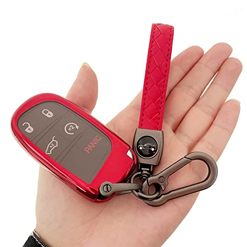 TANDRIVE TPU Key Fob Cover For Jeep Cherokee Grand Cherokee Compass Renegade TANDRIVE TPU Key Fob Cover For Jeep Cherokee Grand Cherokee Compass Renegade