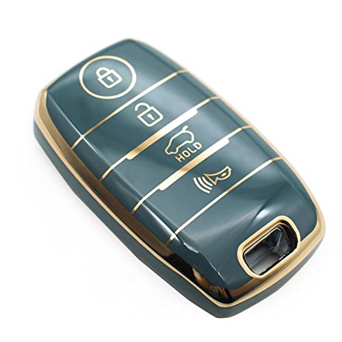 FEYOUN Key Fob Cover Compatible with Kia Forte Koup NIRO Optima Rio Sorento Soul Sportage Smart 4 Buttons TPU Remote Keyless Key Fob Case Protection Shell Accessories FEYOUN Key Fob Cover Compatible with Kia Forte Koup NIRO Optima Rio Sorento Soul Sportage Smart 4 Buttons TPU Remote Keyless Key Fob Case Protection Shell Accessories
