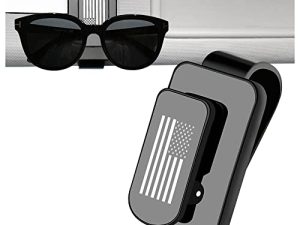 Sunglasses Holders for Car Sun Visor US Flag Car Accessories