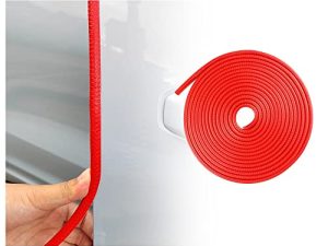 Car Door Protector Edge Guards Universal Soft Rubber Car Door Edge Protector U Shape Automotive Door Entry Guard