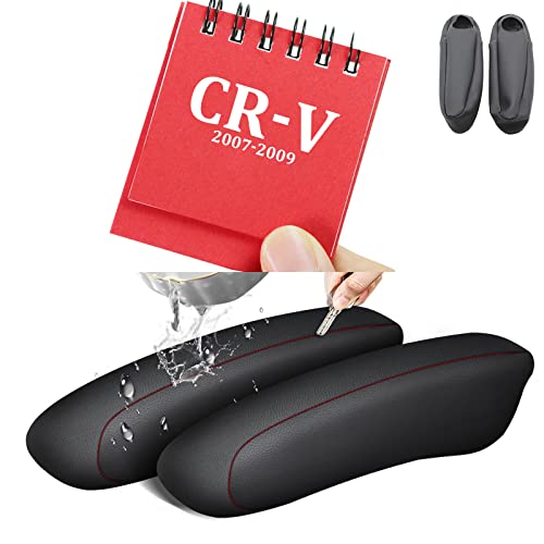 AOMSAZTO Anti-Scratch PU Leather Seat Armrest Cover Black for 2007-2009 CRV Waterproof Arm Rest Covering for CR-V(red Stiches AOMSAZTO Anti-Scratch PU Leather Seat Armrest Cover Black for 2007-2009 CRV Waterproof Arm Rest Covering for CR-V(red Stiches