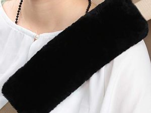 Authentic Sheepskin Car Seat Belt Pad
