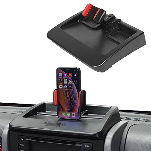 Voodonala for Jeep JK Phone Holder with Storage Cell Phone Dash Multi-Mount for 2007-2011 Jeep Wrangler JK JKU Voodonala for Jeep JK Phone Holder with Storage Cell Phone Dash Multi-Mount for 2007-2011 Jeep Wrangler JK JKU
