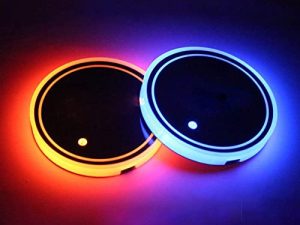 LED Car Cup Holder Lights