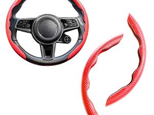 Carbon Fiber Steering Wheel Cover