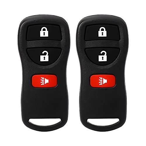 Pilida Keyless Entry Remote Control: Car Key Fob Compatible with Infiniti Nissan Armada Frontier Murano Pathfinder Quest Sentra Titan Versa Xterra| FX35 FX45 QX4 Replacement for KBRASTU15 (2 Pack) Pilida Keyless Entry Remote Control: Car Key Fob Compatible with Infiniti Nissan Armada Frontier Murano Pathfinder Quest Sentra Titan Versa Xterra| FX35 FX45 QX4 Replacement for KBRASTU15 (2 Pack)