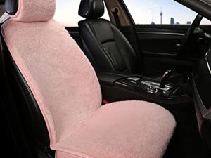 Black Panther Fuzzy Faux Fur Car Seat Cover