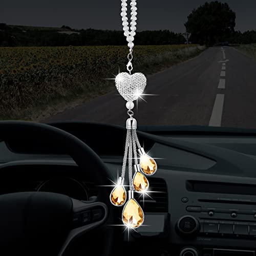 Frienda Bling Heart Diamond Car Accessories Frienda Bling Heart Diamond Car Accessories