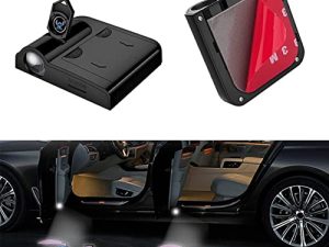 Stitch Car Door Lights Led Projector Light Car Door Puddle Lights Logo for All Car Models 2Pcs Stitch Car Accessories (Stitch)