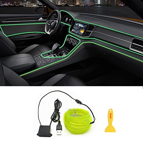 EL Wire Interior Car LED Strip Lights EL Wire Interior Car LED Strip Lights