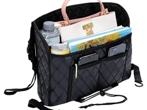 BUJOYWOD Purse Holder for Car Net Pocket Handbag Holder