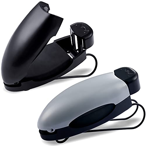 Frienda Car Sunglasses Holder Clip 2 Pieces Sunglasses Visor Clips Auto Sunglasses Holder for Car Sun Visor Glasses Holder Car Visor Clip Eyeglasses Mount for Sunglasses Car Accessories (Black Frienda Car Sunglasses Holder Clip 2 Pieces Sunglasses Visor Clips Auto Sunglasses Holder for Car Sun Visor Glasses Holder Car Visor Clip Eyeglasses Mount for Sunglasses Car Accessories (Black