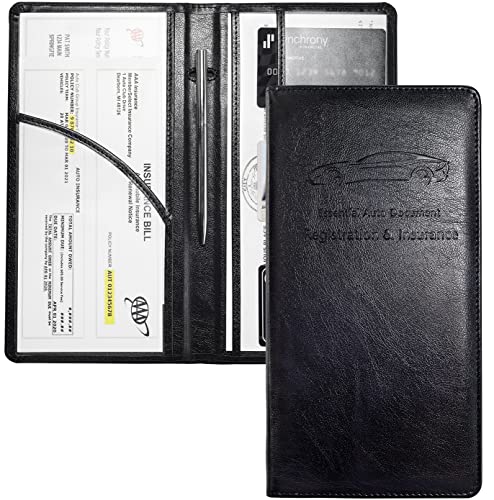 Yarnic Car Registration and Insurance Card Holder Yarnic Car Registration and Insurance Card Holder