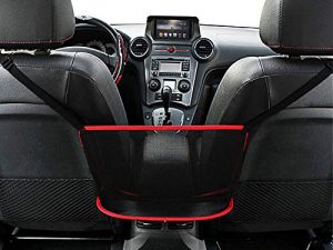 QBUC Car Net Pocket Handbag Holder