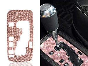 ASUBHA Bling Gear Shift Box Frame Cover Trim Sticker