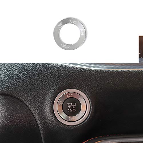 Keptrim for Challenger Charger Engine Start Stop Trim for 2010-2021 Dodge Challenger Charger Keptrim for Challenger Charger Engine Start Stop Trim for 2010-2021 Dodge Challenger Charger