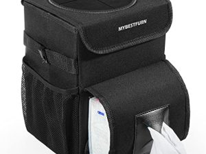 Car Trash Can with Lid