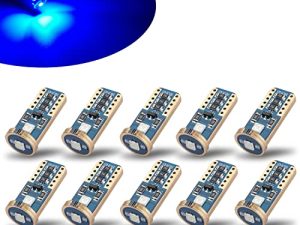 iBrightstar Newest Extremely Bright Wedge T10 168 194 LED Bulbs for Car Interior Dome Map Door Courtesy License Plate Lights