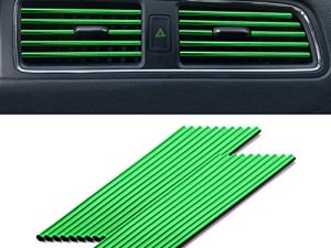 LivTee 20 Pieces Car Air Conditioner Decoration Strip for Vent Outlet