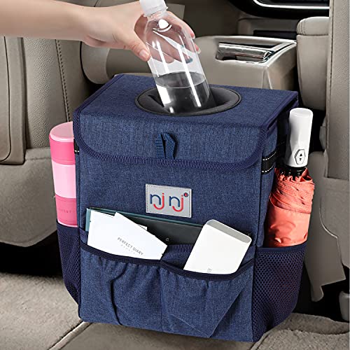 njnj Waterproof Car Trash Can Garbage Bin njnj Waterproof Car Trash Can Garbage Bin