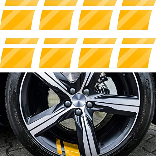 8 Pcs Wheel Rim Decal Stripes Car Decals Reflective Car Stickers Automotive Decals Hash Stripe Stickers for 18-21 Inch Wheels Tire Rim Safety Decoration Accessories (Yellow) 8 Pcs Wheel Rim Decal Stripes Car Decals Reflective Car Stickers Automotive Decals Hash Stripe Stickers for 18-21 Inch Wheels Tire Rim Safety Decoration Accessories (Yellow)