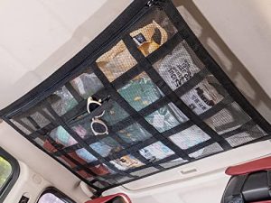 Upgrade Car Ceiling Cargo Net Pocket