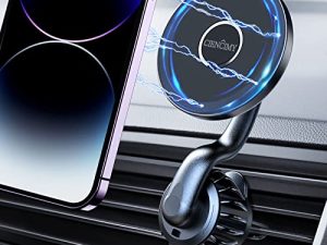 Ciencimy Compatible for MagSafe Car Mount [Strongest Magnet] Magnetic Phone Holder for Car [360° Adjustable] Air Vent Magnetic Phone Mount Fit for MagSafe iPhone 14 13 12 Pro Max Plus Mini
