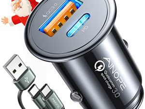 USB C Car Charger Fast Charge 48W