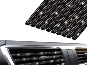 INSAUTO 10pcs Bling Car Accessories for Women