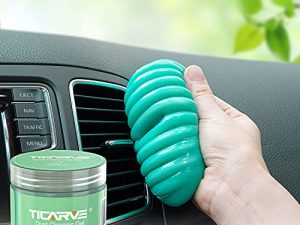 TICARVE Cleaning Gel for Car Detailing Car Cleaning Putty Auto Detailing Gel Detail Tools for Car Interior Cleaner Kit Car Vent Cleaner Automotive Car Cleaner Green