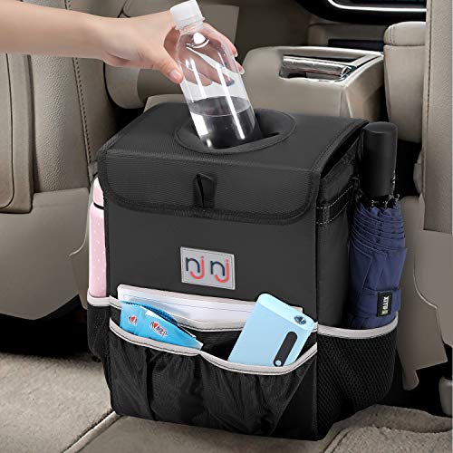 njnj Waterproof Car Trash Can Garbage Bin njnj Waterproof Car Trash Can Garbage Bin