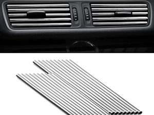 SINGARO 20 Pieces Car Air Conditioner Air Outlet Decorative Strips