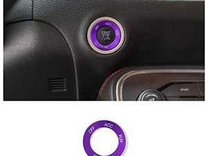 Keptrim for Challenger Charger Engine Start Stop Trim for 2010-2020 Dodge Challenger/Charger RAM