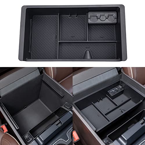 JKCOVER Compatible with Chevy Silverado/GMC Sierra 2014-2018 and Chevy Tahoe Suburban/GMC Yukon 2015-2020 Center Console Organizer Tray Accessories-Full Console w/Bucket Seats ONLY - (Black Trim) JKCOVER Compatible with Chevy Silverado/GMC Sierra 2014-2018 and Chevy Tahoe Suburban/GMC Yukon 2015-2020 Center Console Organizer Tray Accessories-Full Console w/Bucket Seats ONLY - (Black Trim)