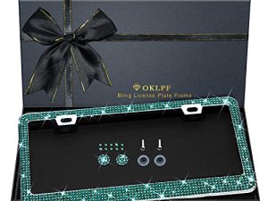 Bling License Plate Frame for Women