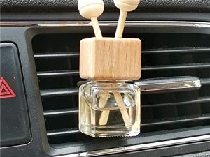 4 Packs Empty Essential Oil Diffuser Bottle Car Air Freshener Vent Clip Auto Perfume Diffuser Bottle Aromatherapy Fragrance Ornament Decor
