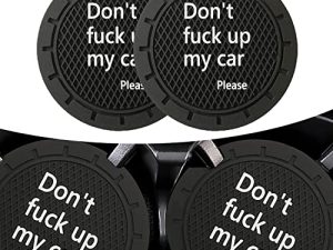 Pincuttee 2 Pack Car Cup Hoder Coaster