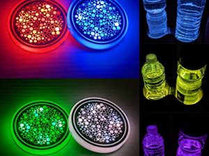 2 PCS LED Cup Holder Lights