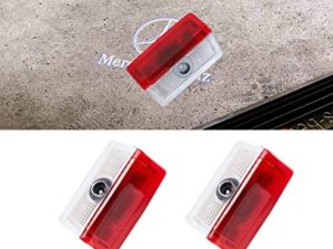 2Pcs Car Door Logo Lights