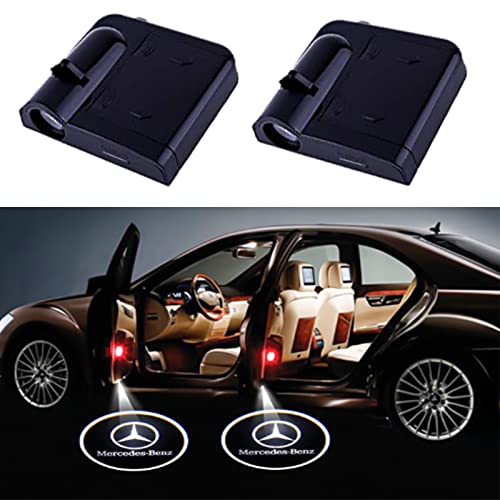 SCYYDS Compatible with Mercedes Benz Welcome Light 2 pcs Wireless car Projection lamp SCYYDS Compatible with Mercedes Benz Welcome Light 2 pcs Wireless car Projection lamp