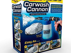 Ontel Car Wash Cannon Foam Blaster Hose Nozzle Spray Gun