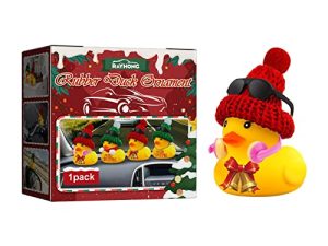 Christmas Car Rubber Duck Ornament Duck
