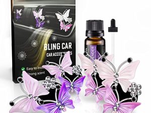 4 PCS Bling Car Accessories For Women