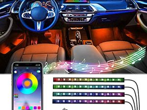 Mega Racer RGB Interior Car Lights - LED Strip Lights for Car