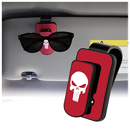 Sunglasses Holders for Car Sun Visor Skull Fashion Car Accessories Sunglasses Holders for Car Sun Visor Skull Fashion Car Accessories