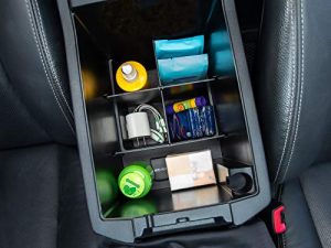 JDMCAR Center Console Organizer Compatible with Toyota 4Runner Accessories 2010-2020 2021 2022 2023