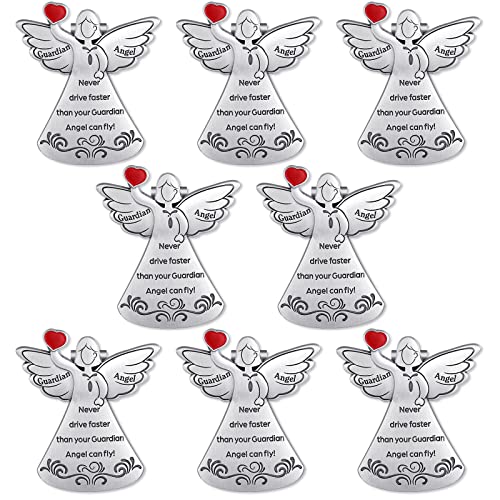 Tallew Guardian Angel Sun Visor Clip Never Drive Faster Fun Car Accessories Stuff for Teens Christian Religious Gift Teens Tallew Guardian Angel Sun Visor Clip Never Drive Faster Fun Car Accessories Stuff for Teens Christian Religious Gift Teens